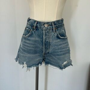 Agolde denim shorts